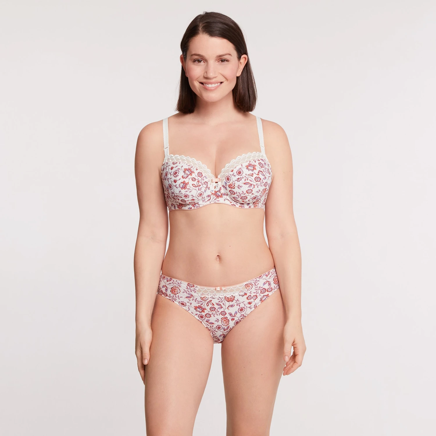 Soutien-gorge Emboîtant Avec Armatures Ivoire Imprimé Sydney 6 Soutien-gorge Emboîtant Avec Armatures Ivoire Imprimé Sydney – Image 4